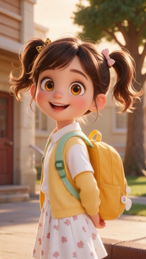 3D animation style preview
