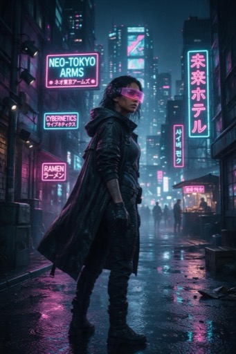 Cyberpunk style preview