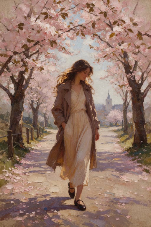 Oil painting style preview
