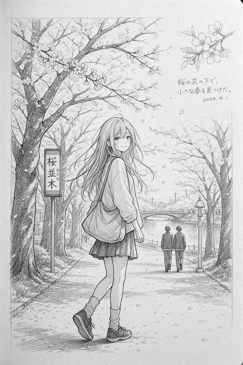 Pencil sketch